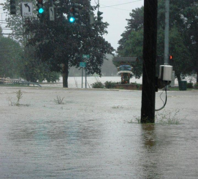 Hurricane Irene and Lee near Schoharie