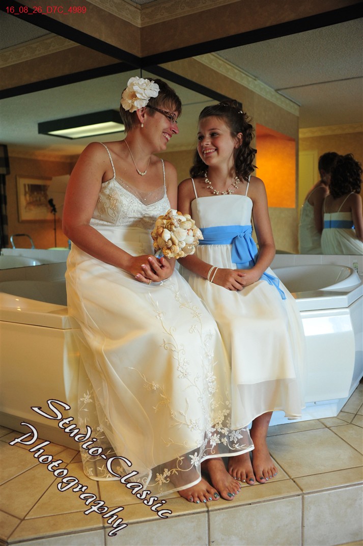 Bride Getting Ready